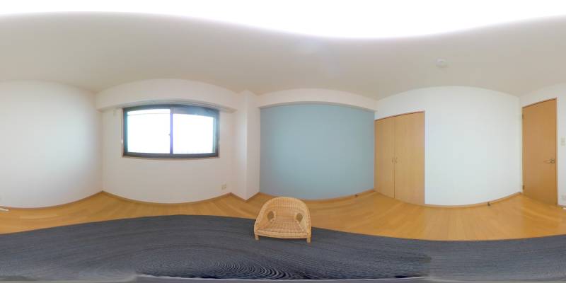 パノラマ画像洋室