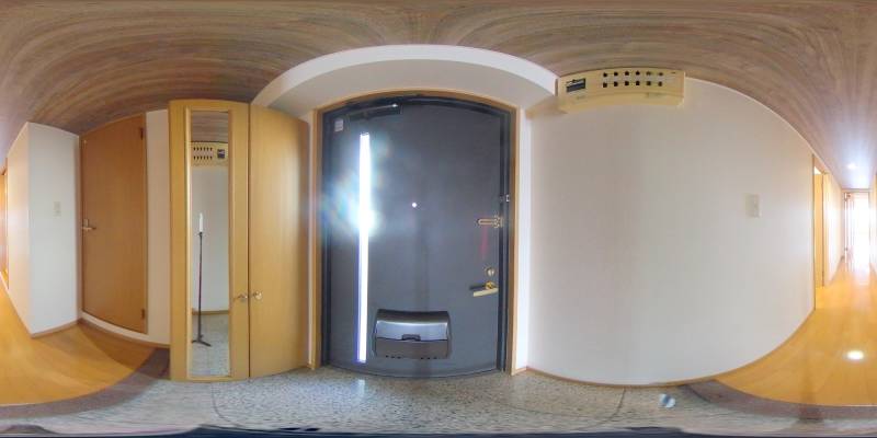 パノラマ画像玄関