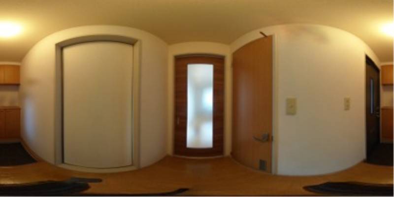 パノラマ画像玄関