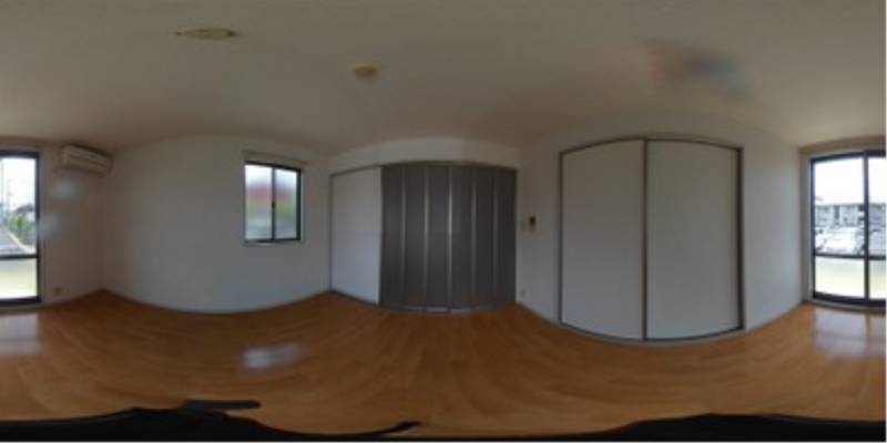 パノラマ画像リビング