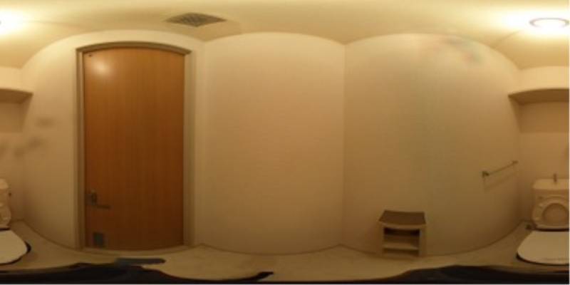 パノラマ画像トイレ