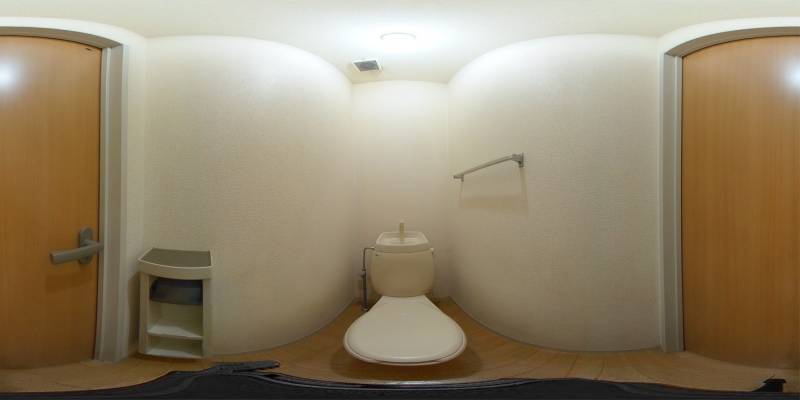 パノラマ画像トイレ