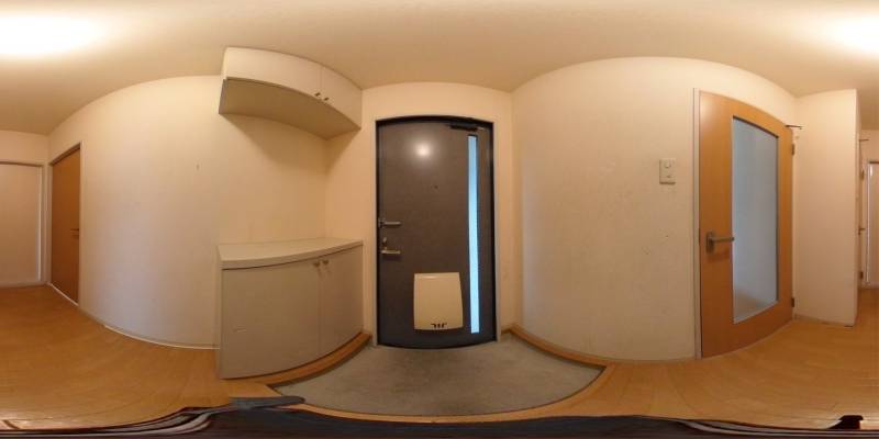 パノラマ画像玄関