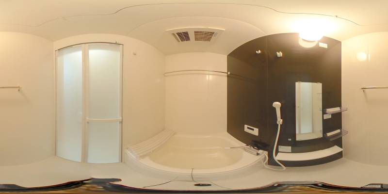 パノラマ画像バスルーム