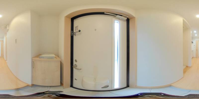 パノラマ画像玄関