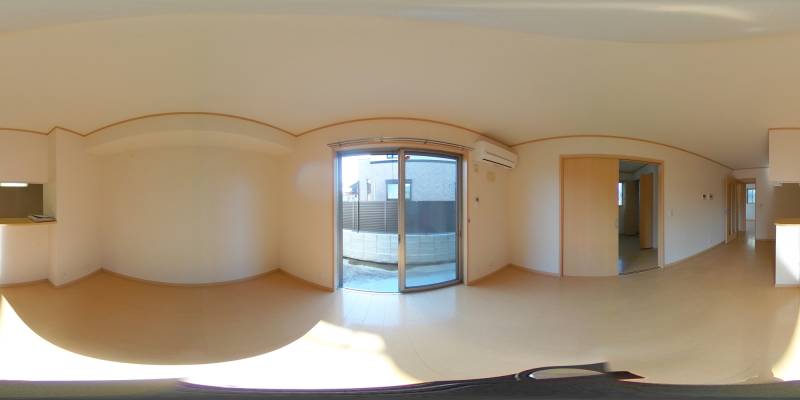 パノラマ画像リビング