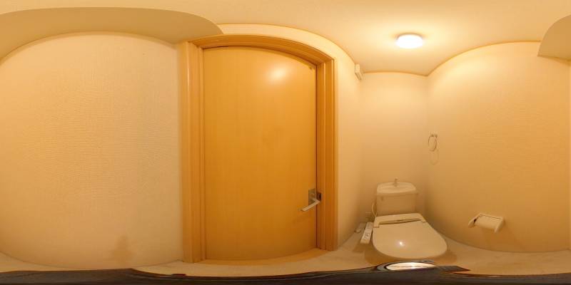 パノラマ画像トイレ