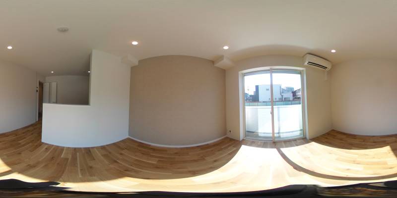 パノラマ画像リビング