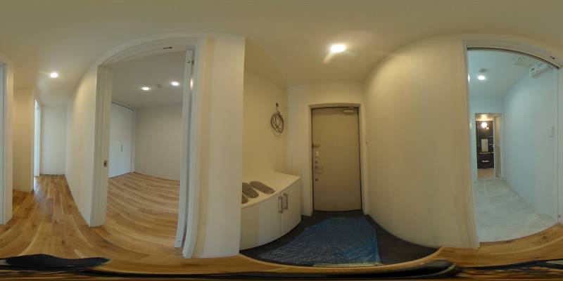 パノラマ画像玄関