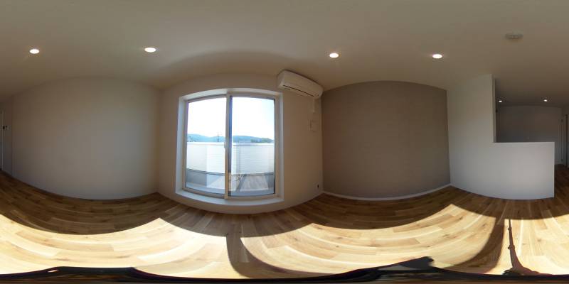 パノラマ画像リビング