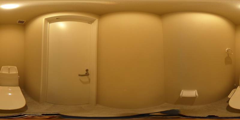 パノラマ画像トイレ