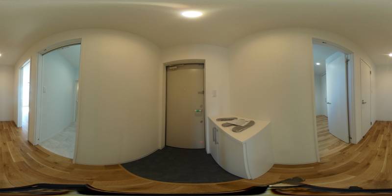 パノラマ画像玄関