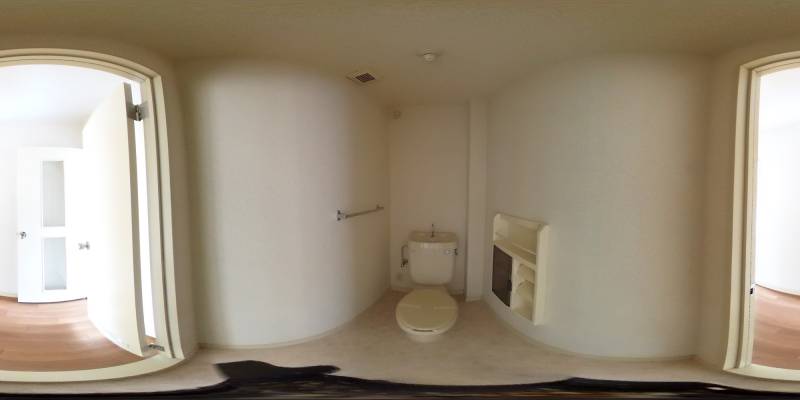 パノラマ画像トイレ