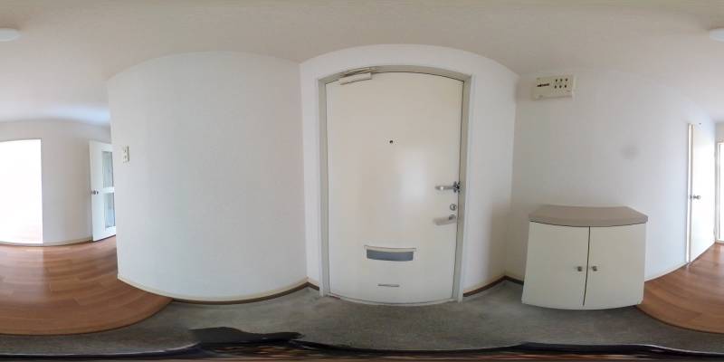 パノラマ画像玄関