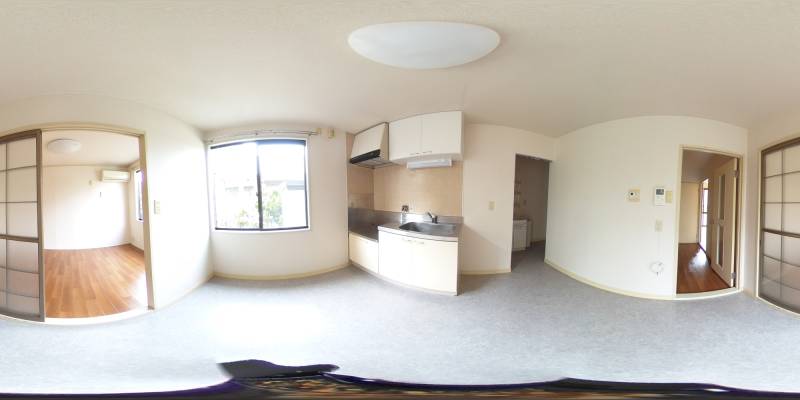 パノラマ画像リビング