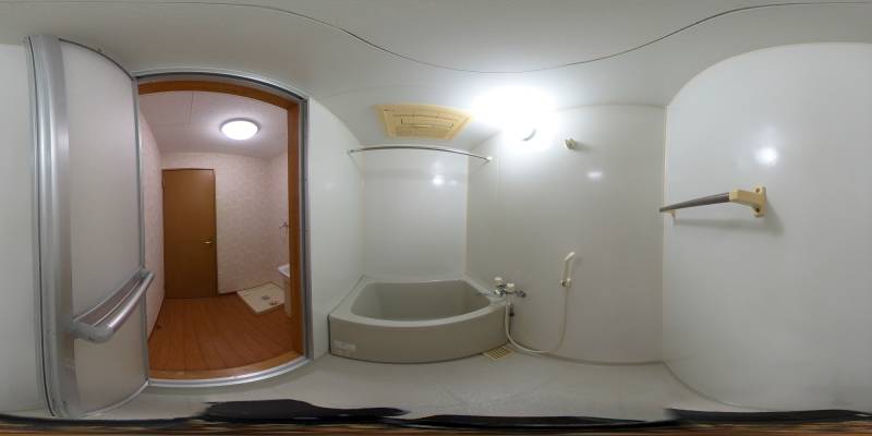 パノラマ画像バスルーム