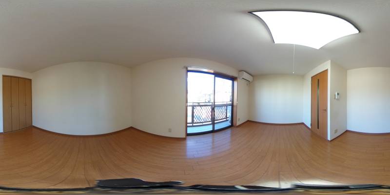 パノラマ画像洋室