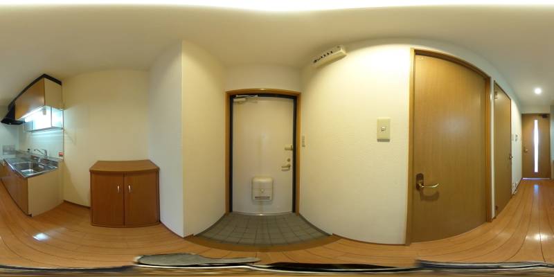 パノラマ画像玄関