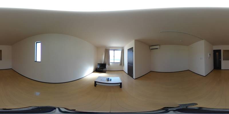 パノラマ画像洋室