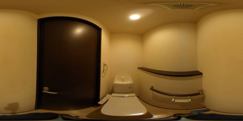 パノラマ画像トイレ