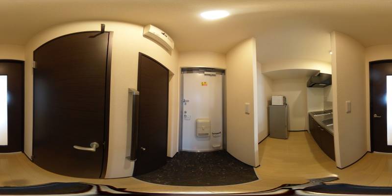 パノラマ画像玄関