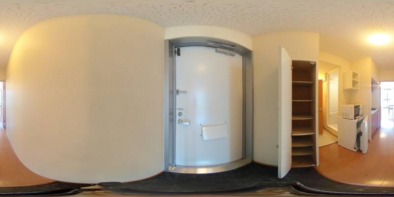 パノラマ画像玄関