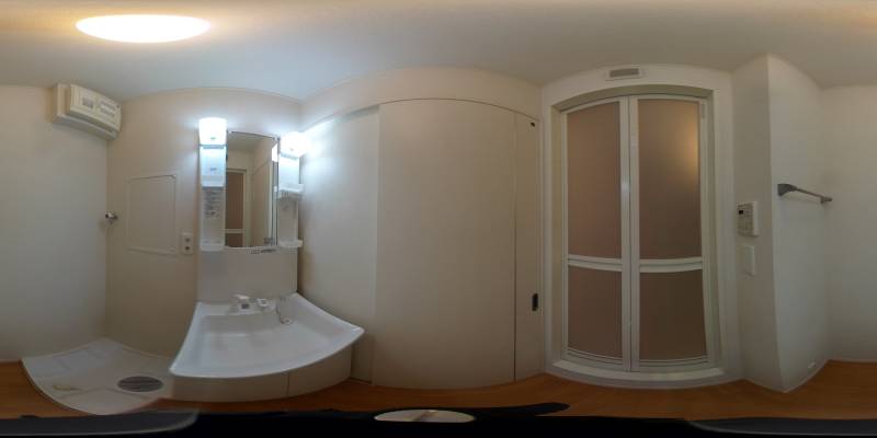 パノラマ画像洗面所