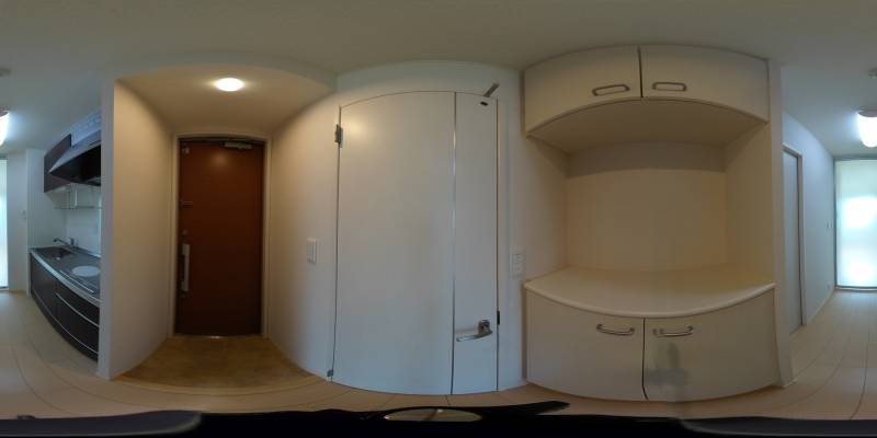 パノラマ画像玄関