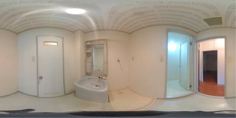 パノラマ画像洗面所