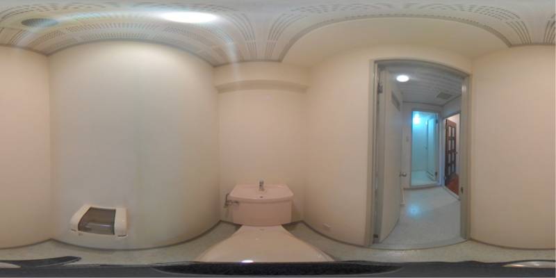 パノラマ画像トイレ