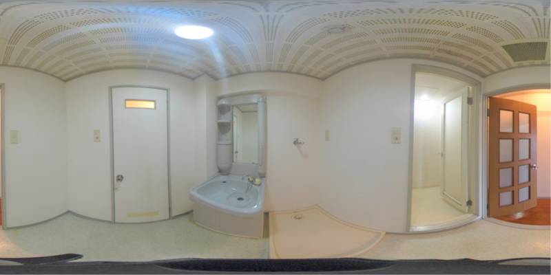 パノラマ画像洗面所