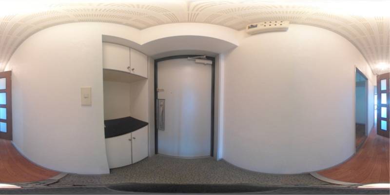 パノラマ画像玄関