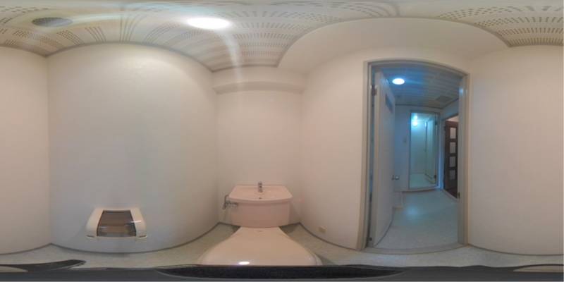 パノラマ画像トイレ