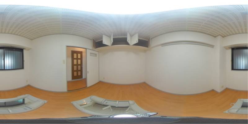 パノラマ画像洋室