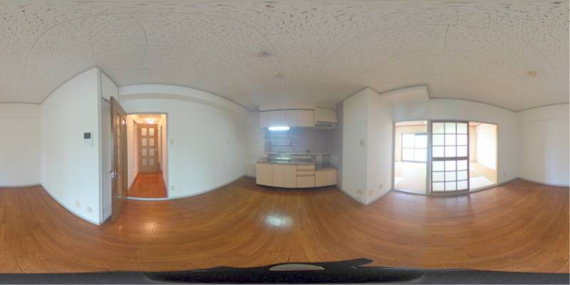 パノラマ画像リビング