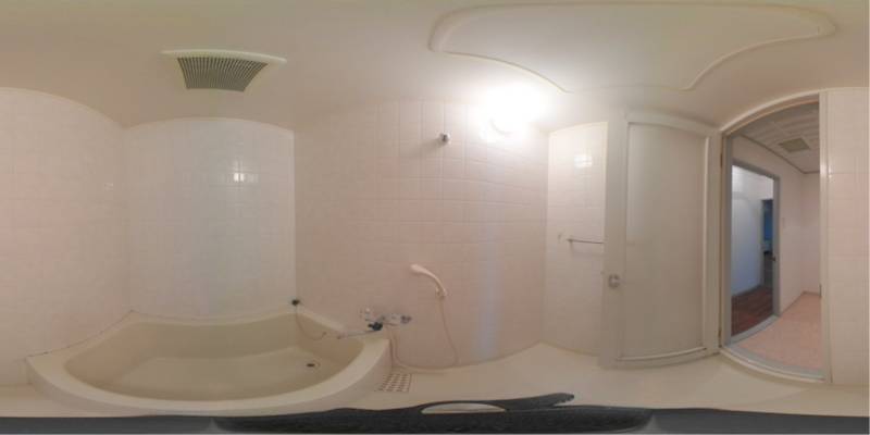 パノラマ画像バスルーム