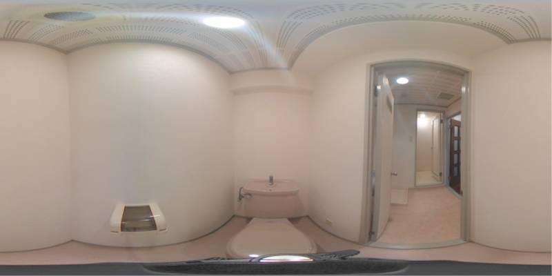 パノラマ画像トイレ