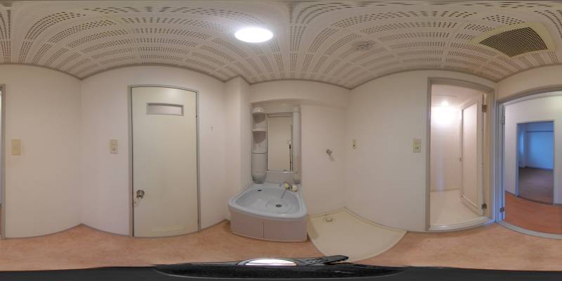 パノラマ画像洗面所