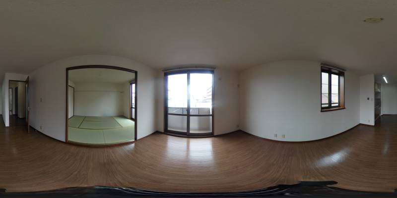 パノラマ画像リビング