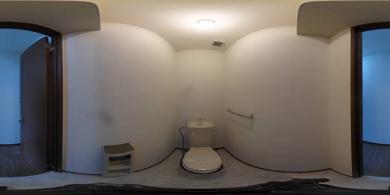 パノラマ画像トイレ