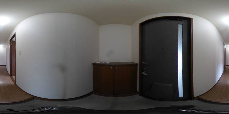 パノラマ画像玄関