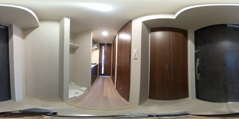 パノラマ画像玄関