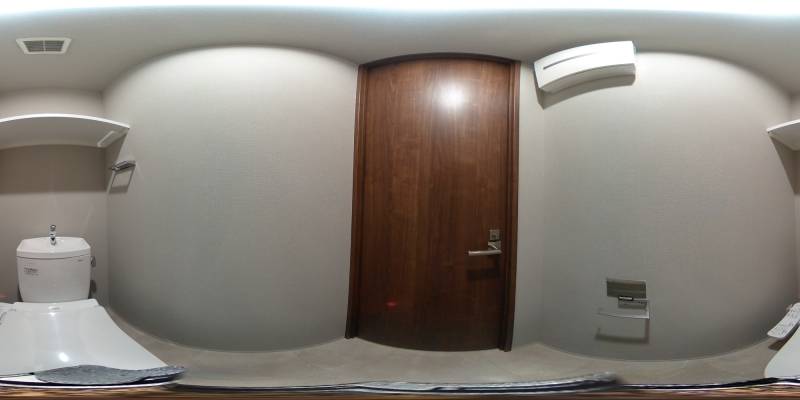 パノラマ画像トイレ