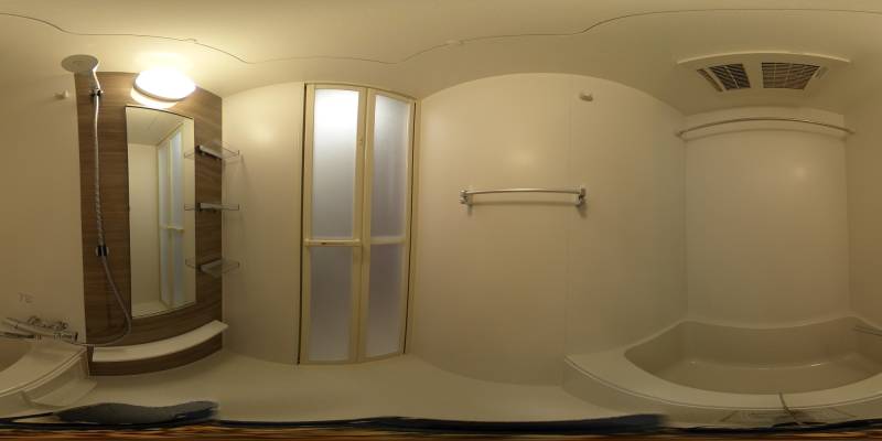 パノラマ画像バスルーム