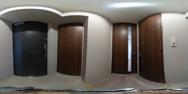 パノラマ画像玄関