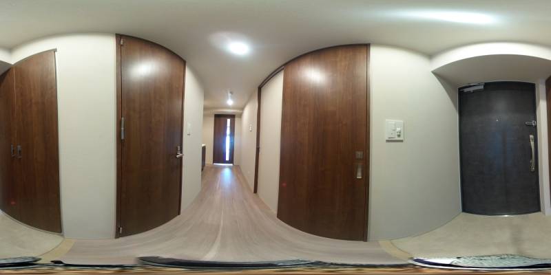 パノラマ画像玄関