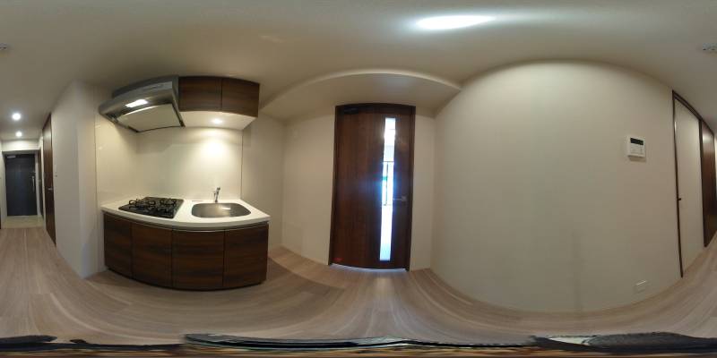 パノラマ画像キッチン