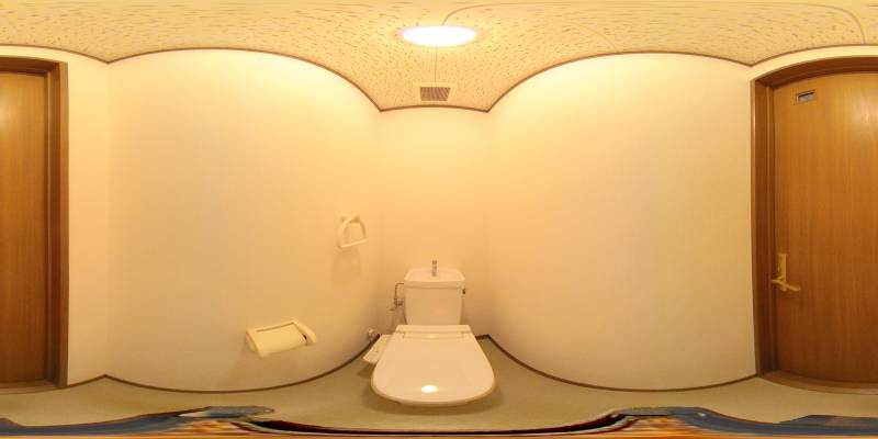 パノラマ画像トイレ