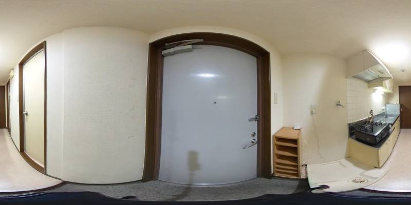 パノラマ画像玄関