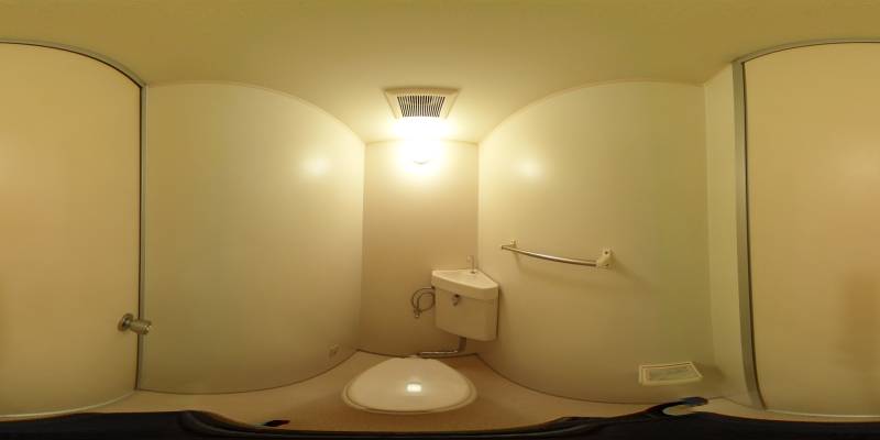 パノラマ画像トイレ